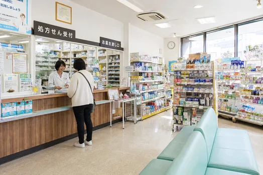 薬局の店内・現場のようす