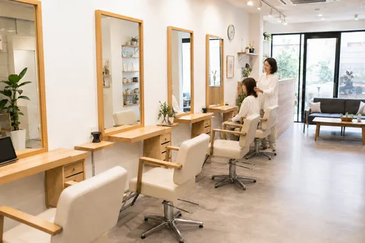 サロン・美容室の店内・現場のようす